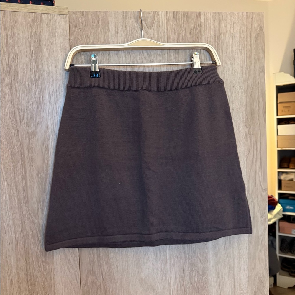Djerf Avenue brown skirt